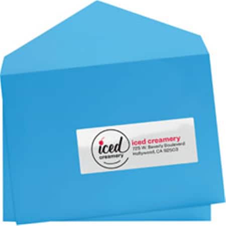 Workstationpro Easy Peel High Gloss Mailing Labels - White TH3750561